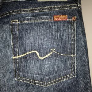 NWT 7 for All Mankind Bootcut Jeans- size 31 short